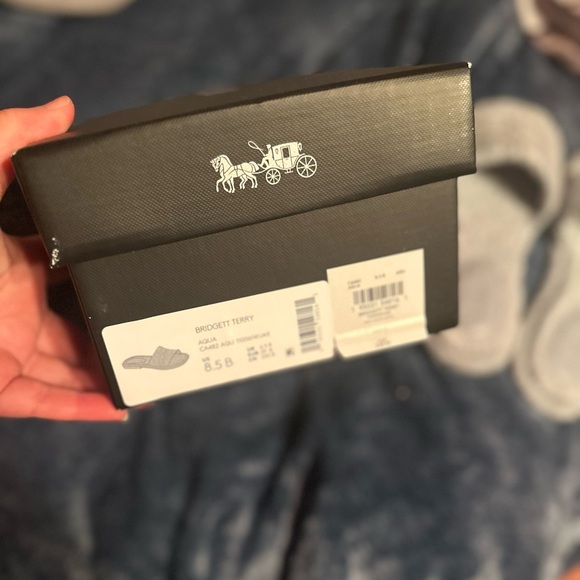 Coach light blue sandals !! - Picture 4 of 5